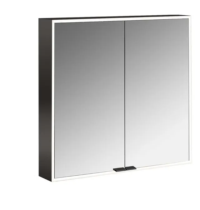 frasco-centric-spiegelschrank-70-cm-schwarz-aufputz-led image 1