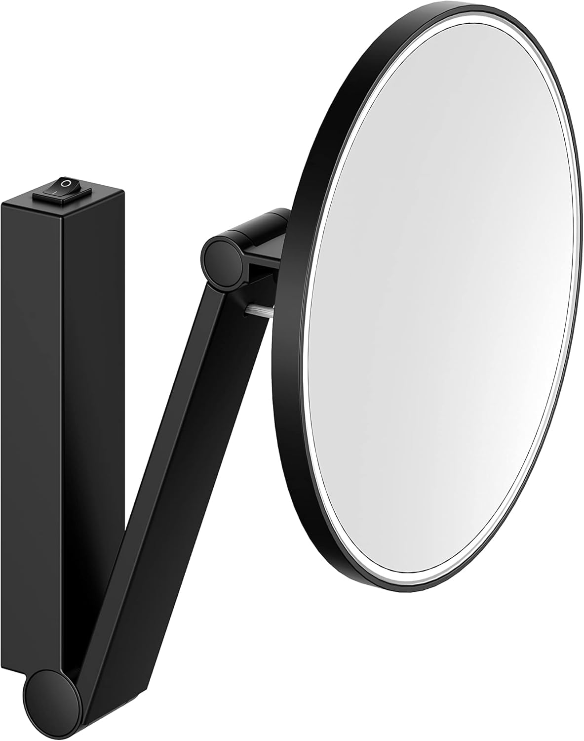 keuco-ilook-move-kosmetikspiegel-led-schwarz-matt-20-cm-5x image 8
