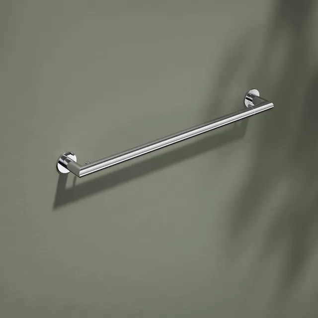 keuco-reva-badetuchhalter-60-cm-chrom-mit-haken-ohne-bohren image 1