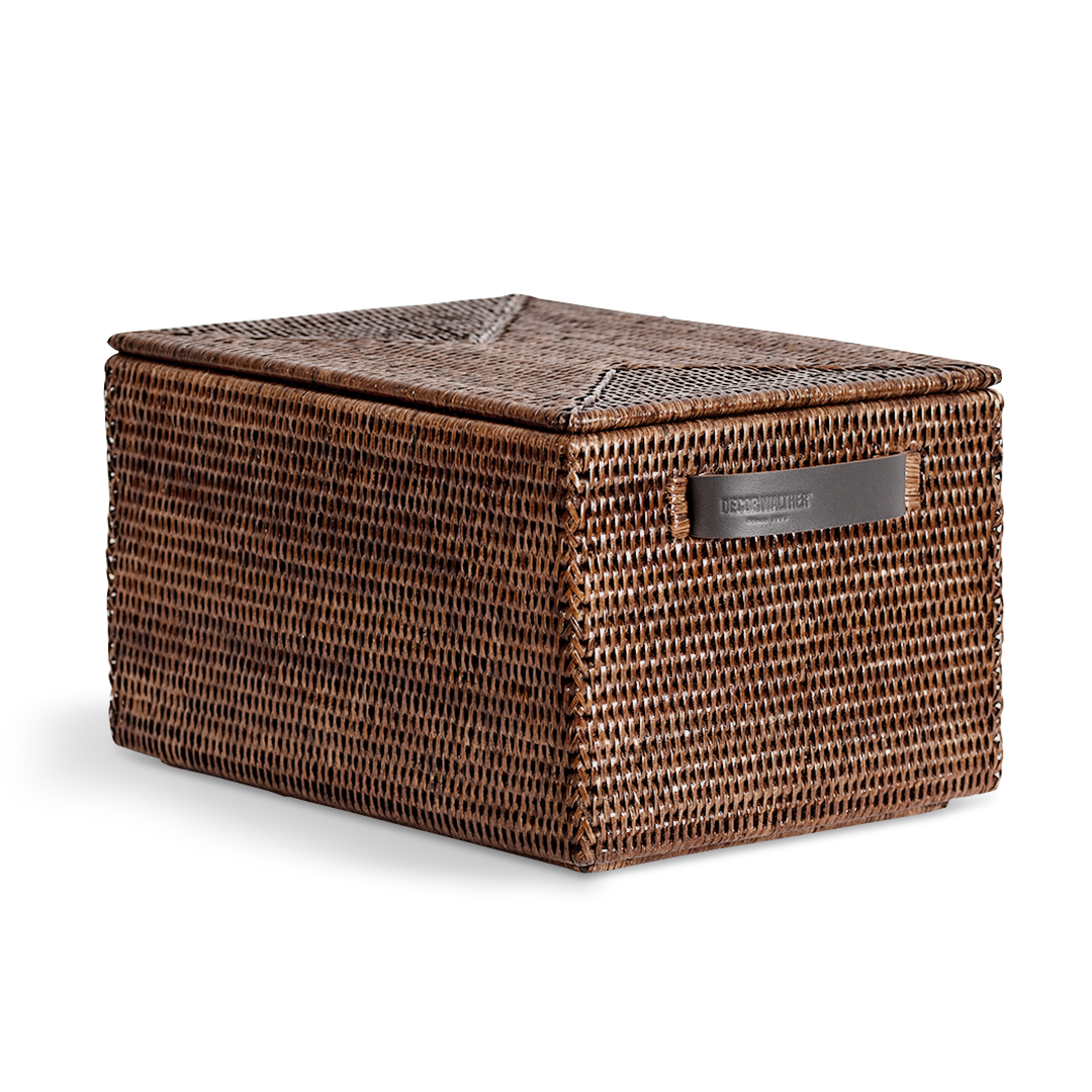 decor-walther-basket-box-aufbewahrungsbox-rattan-dunkel image 2