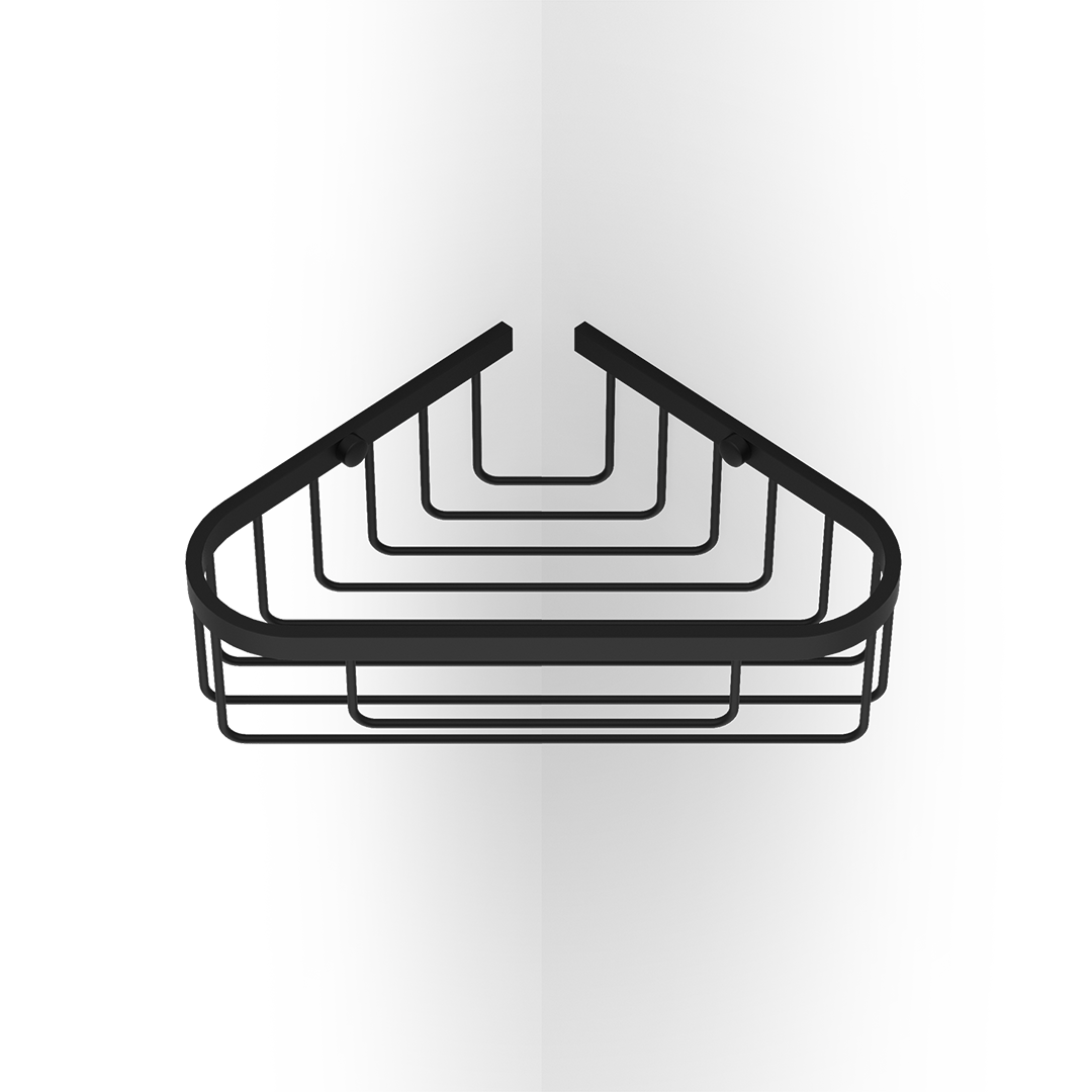 decor-walther-classic-dw-228-eckduschkorb-chrom-22-cm image 1