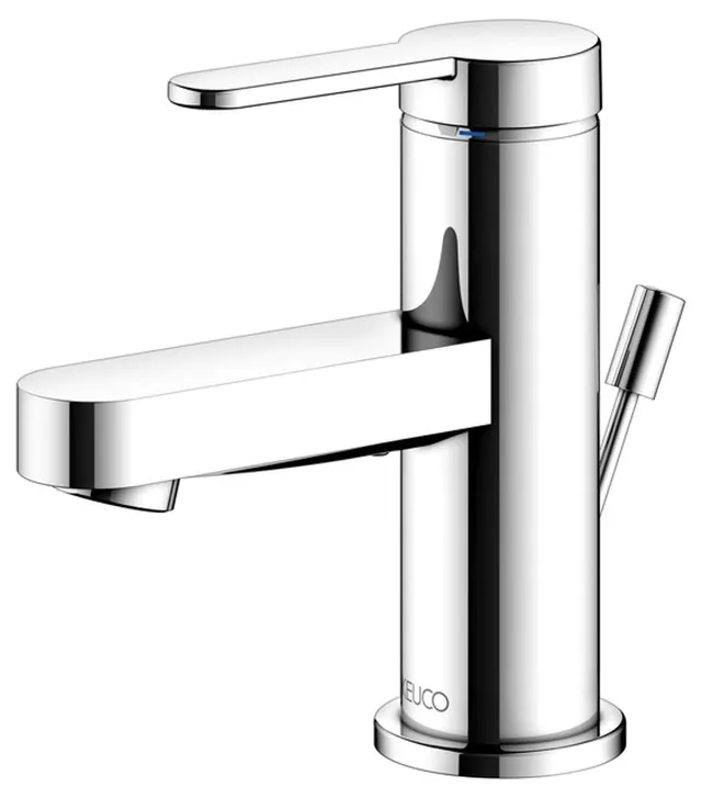 keuco-ixmo-flat-59504-waschtischmischer-60-chrom-mit-ablauf image 1