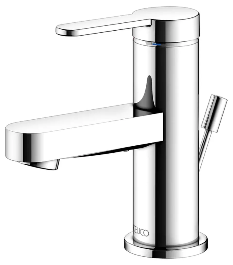 keuco-ixmo-flat-59504-waschtischmischer-60-chrom-mit-ablauf image 1