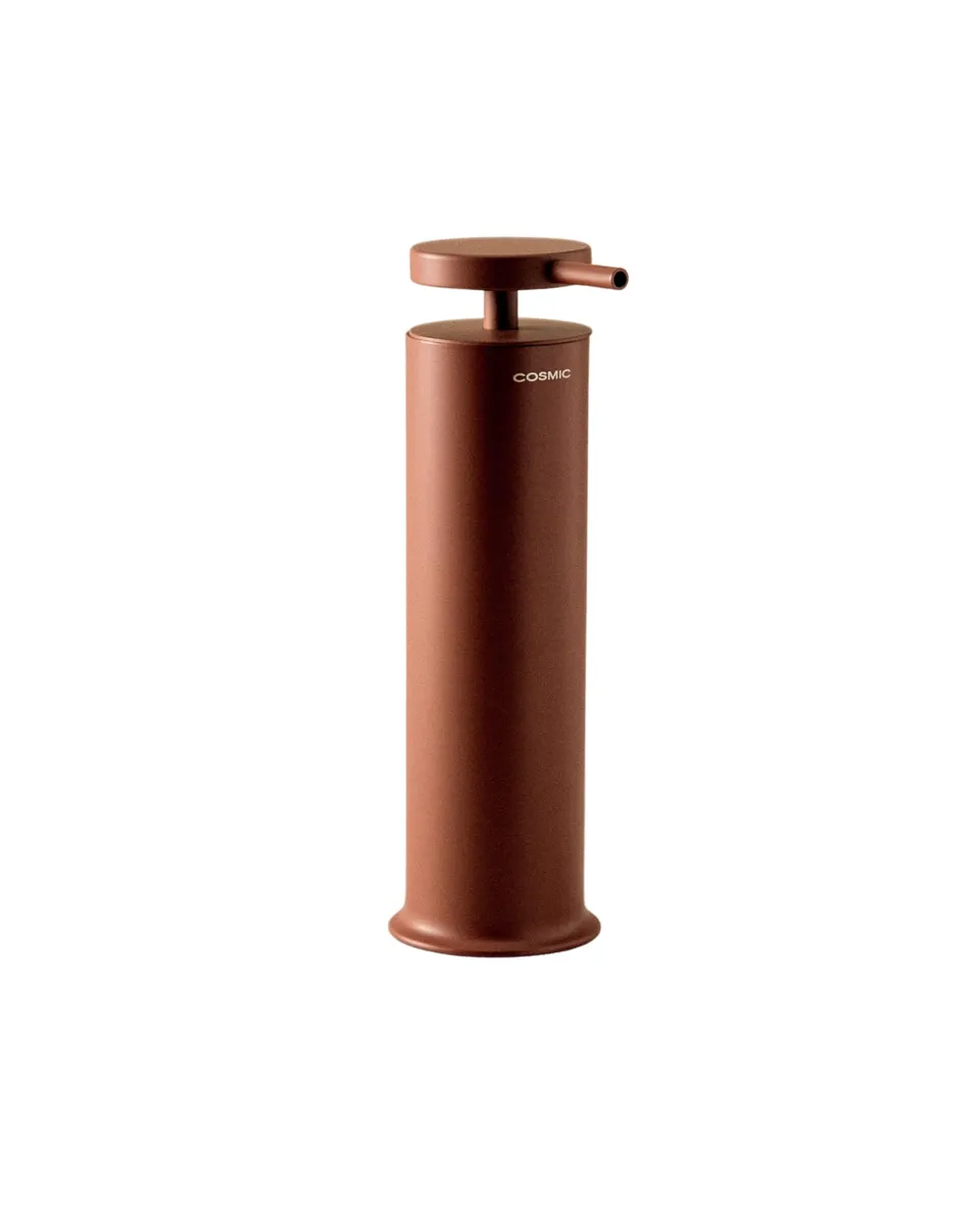 cosmic-geyser-seifenspender-terracotta-185-ml-edelstahl image 1