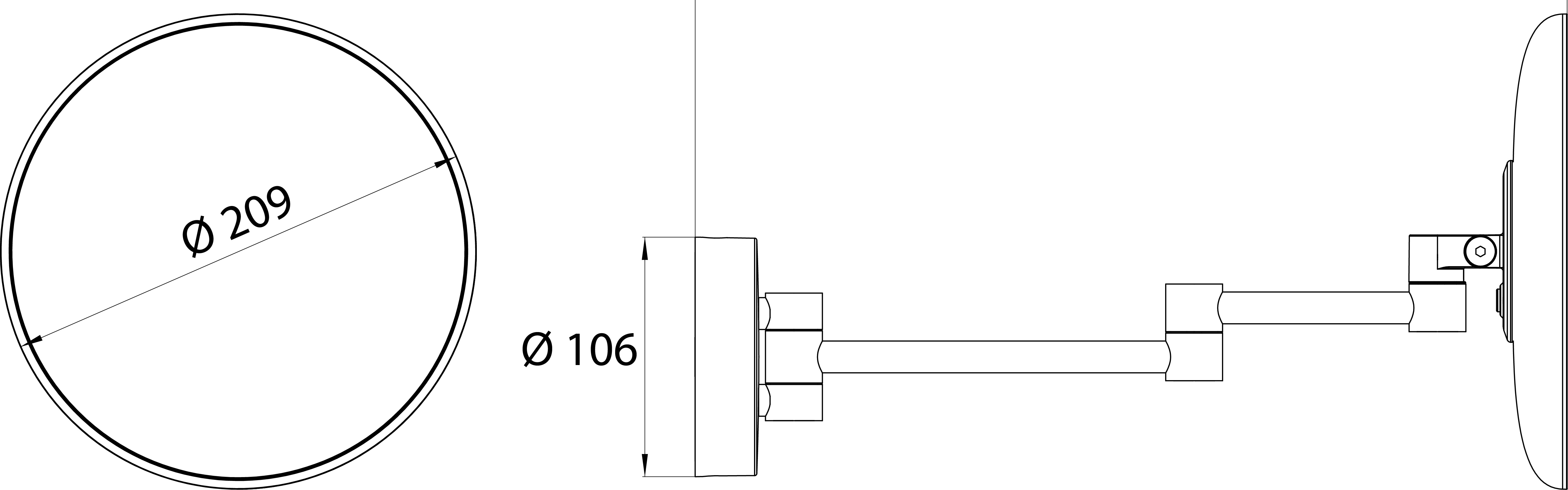 frasco-centric-led-kosmetikspiegel-rund-209-mm-2 image 2