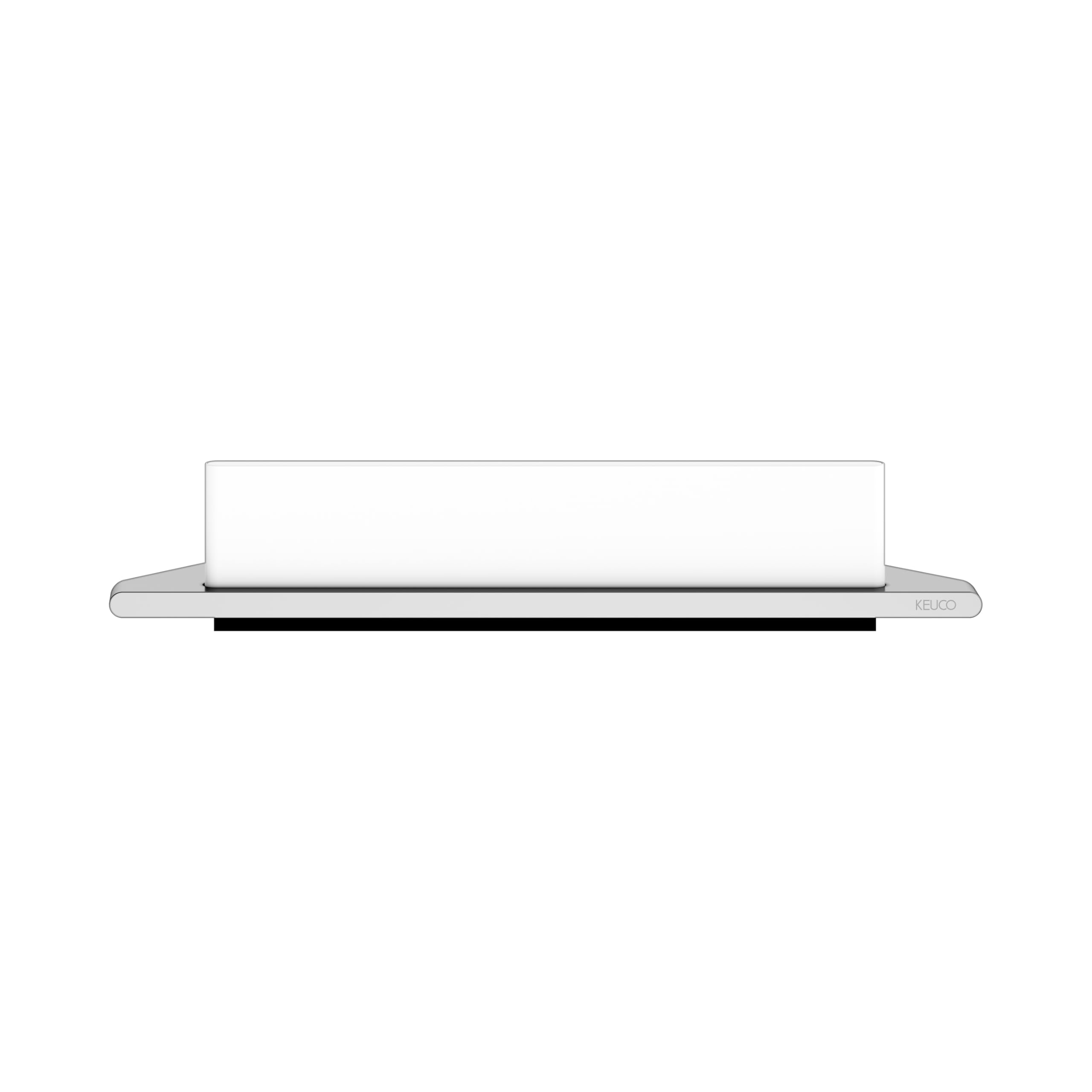 keuco-edition-400-eck-duschablage-silber-mit-abzieher image 3