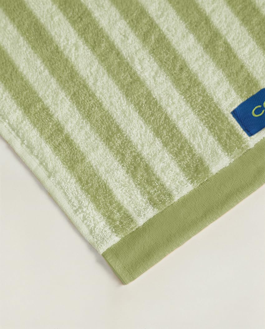cosmic-stripes-handtuch-50x90-aqua-minz-gestreift-baumwolle image 2