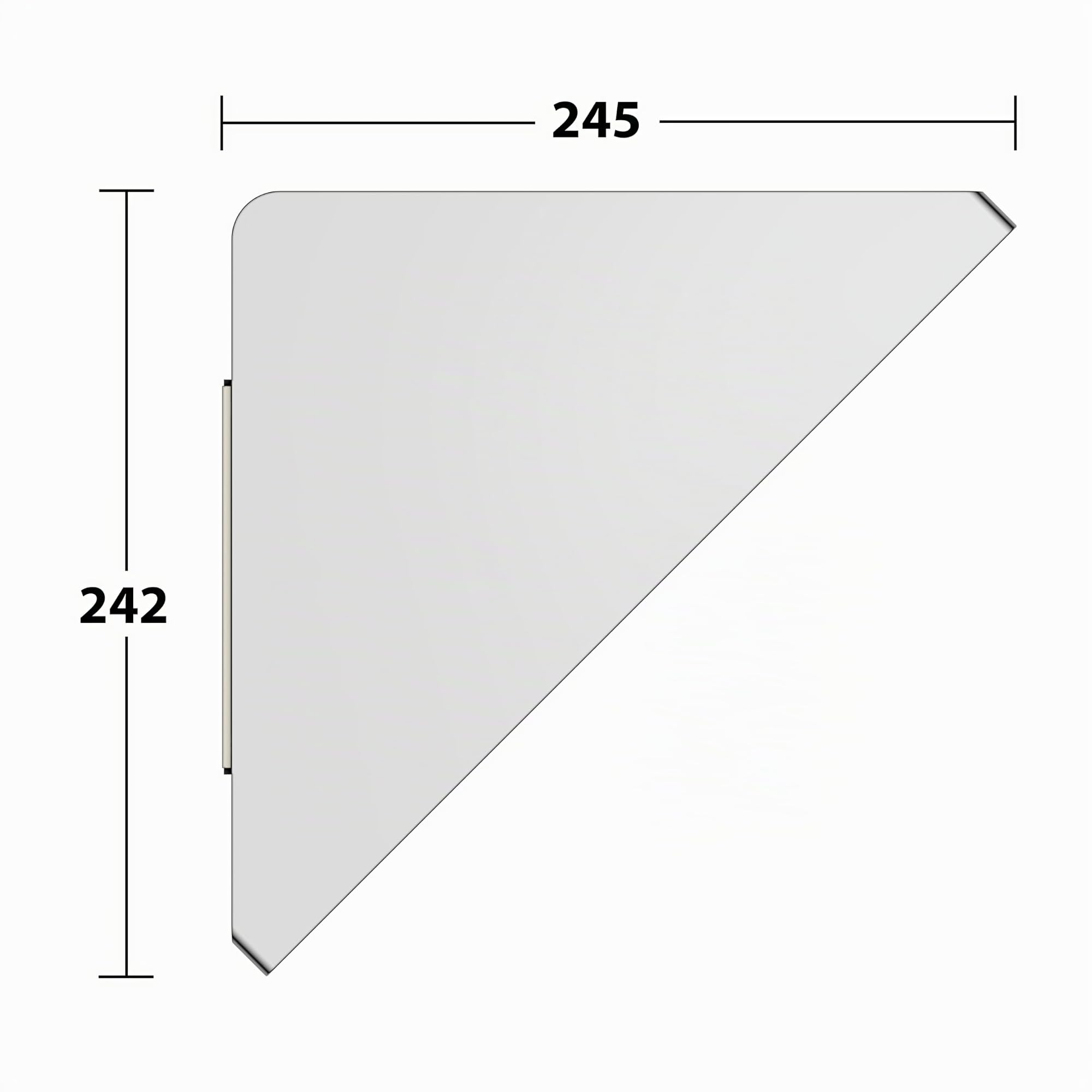 keuco-edition-400-duschablage-ecke-24-5-cm-silber image 2