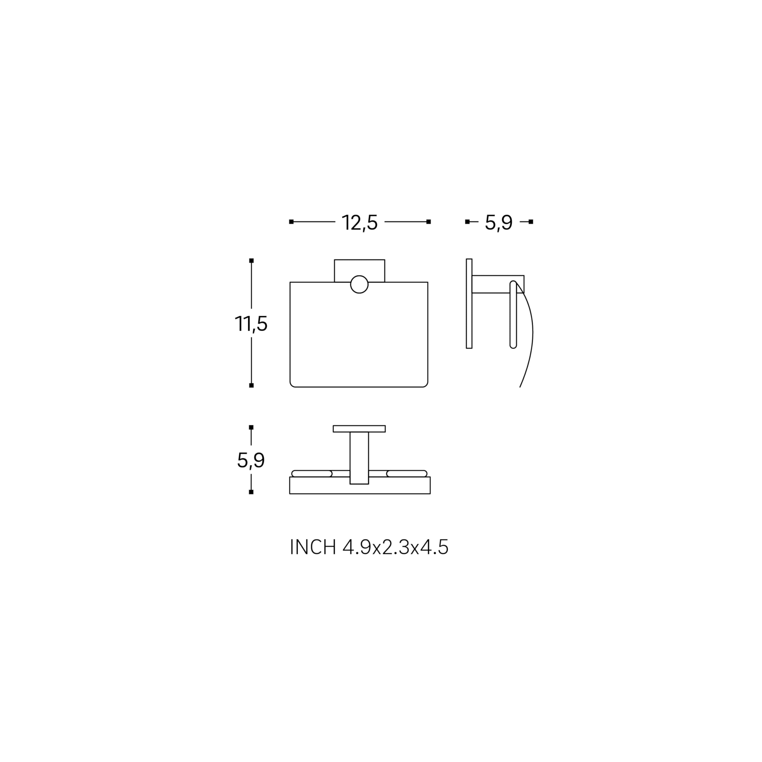 bath-toilettenpapierhalter-mit-deckel-chrom-klebend image 5