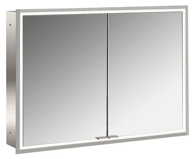 frasco-centric-led-spiegelschrank-100-cm-aluminium-unterputz-ip20 image 1