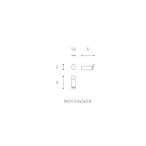 cosmic-micra-haken-schwarz-matt-1x2x5-cm-metall image 5