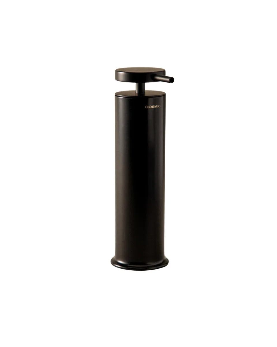 cosmic-geyser-seifenspender-schwarz-matt-185-ml-edelstahl image 1