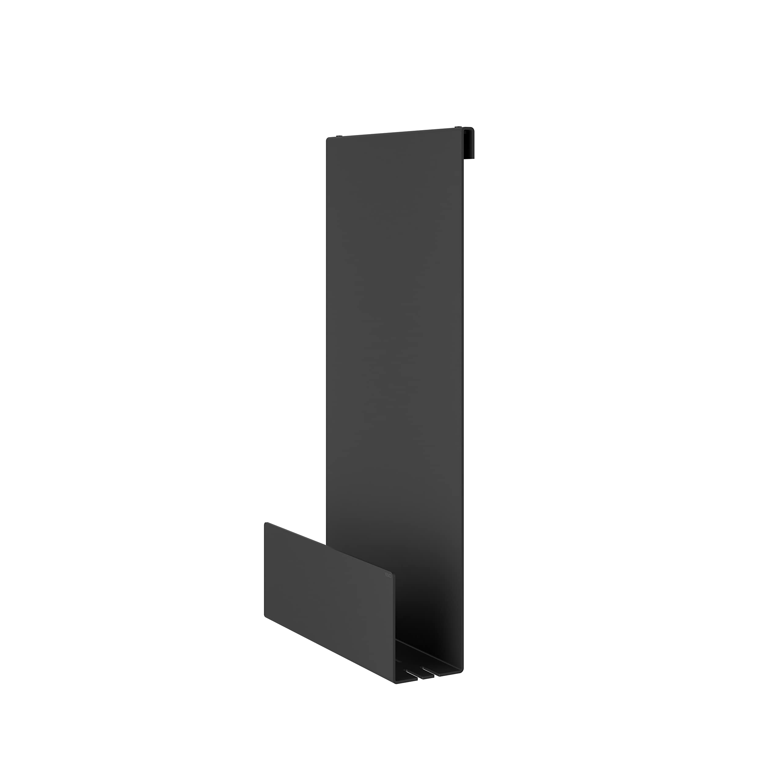 keuco-reva-duschablage-schwarz-matt-aluminium-einh-ngbar image 1
