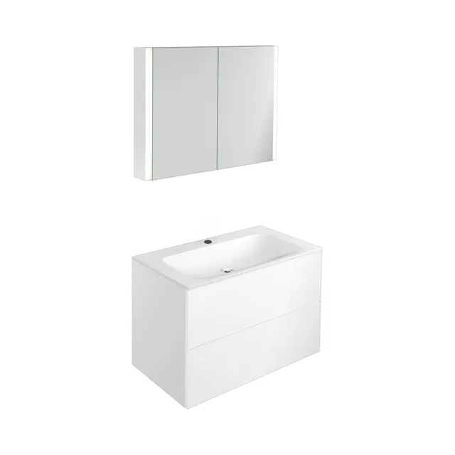 keuco-orchidee-badm-belset-100-cm-mit-spiegelschrank-led-wei image 1