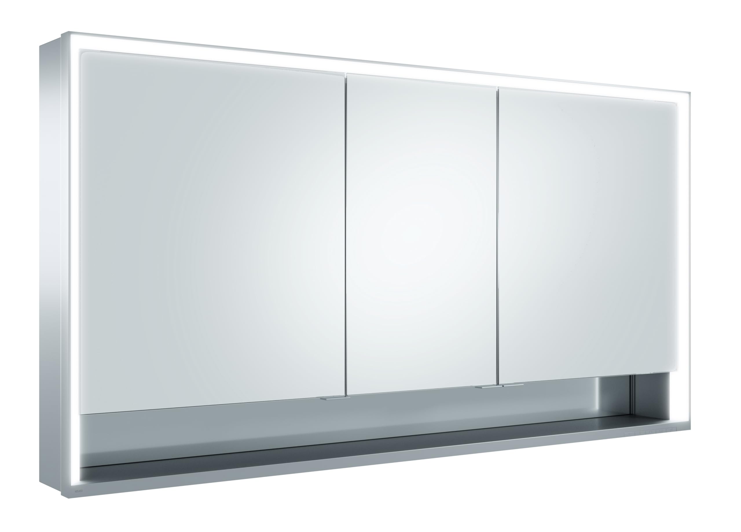 keuco-royal-lumos-spiegelschrank-140-cm-offenes-fach-led image 1