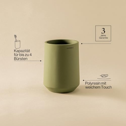 cosmic-saona-zahnb-rstenhalter-schwarz-8-5-cm-soft-touch image 7