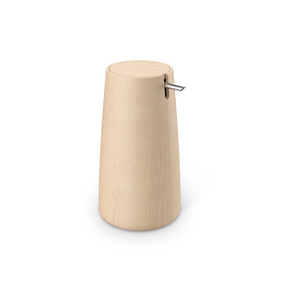 decor-walther-onyo-ssp-seifenspender-ahorn-holz-freistehend image 1