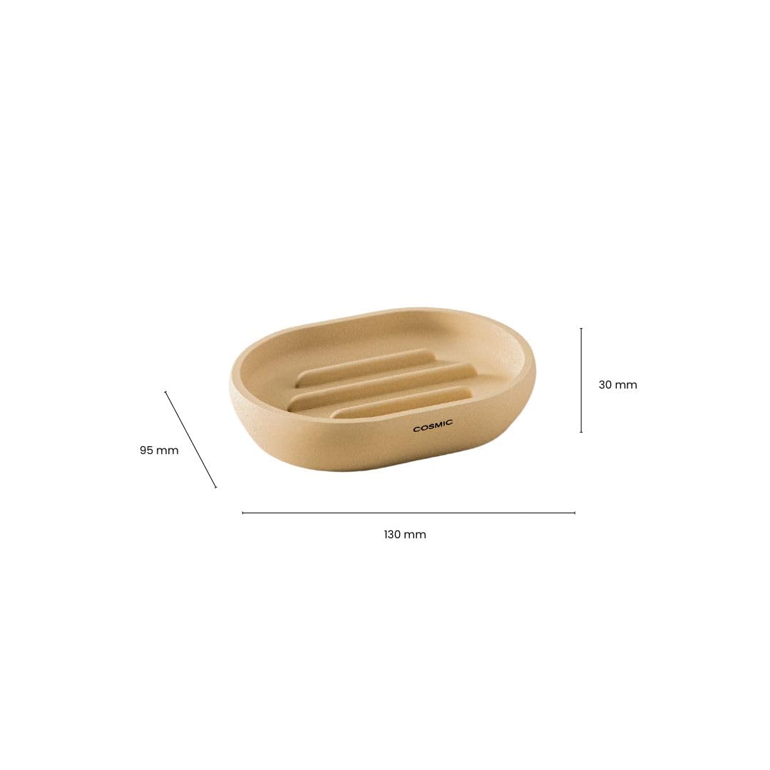 cosmic-saona-seifenschale-sand-harz-seifenablage-13-cm image 6
