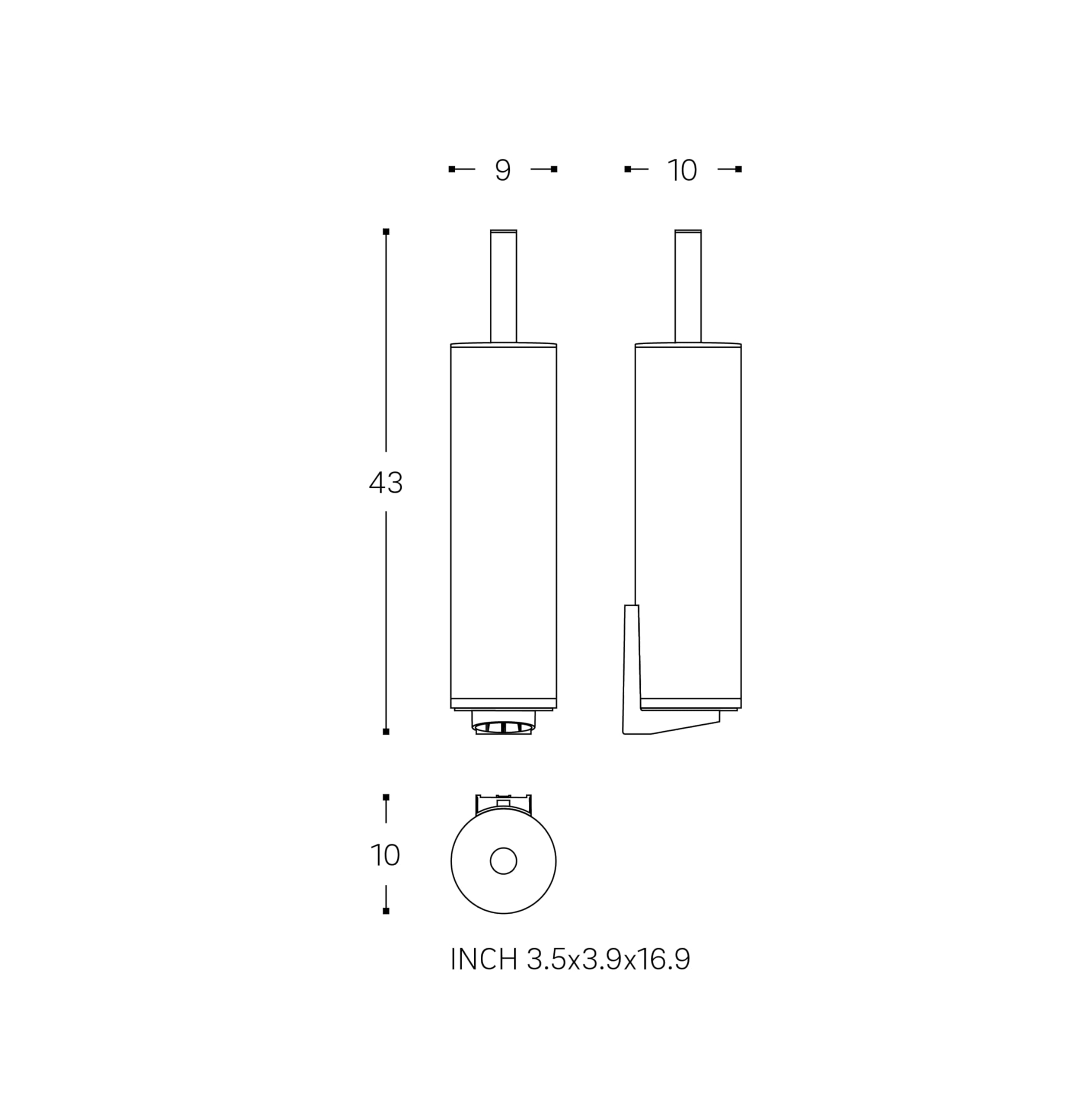 cosmic-project-seifenspender-schwarz-matt-250-ml image 2