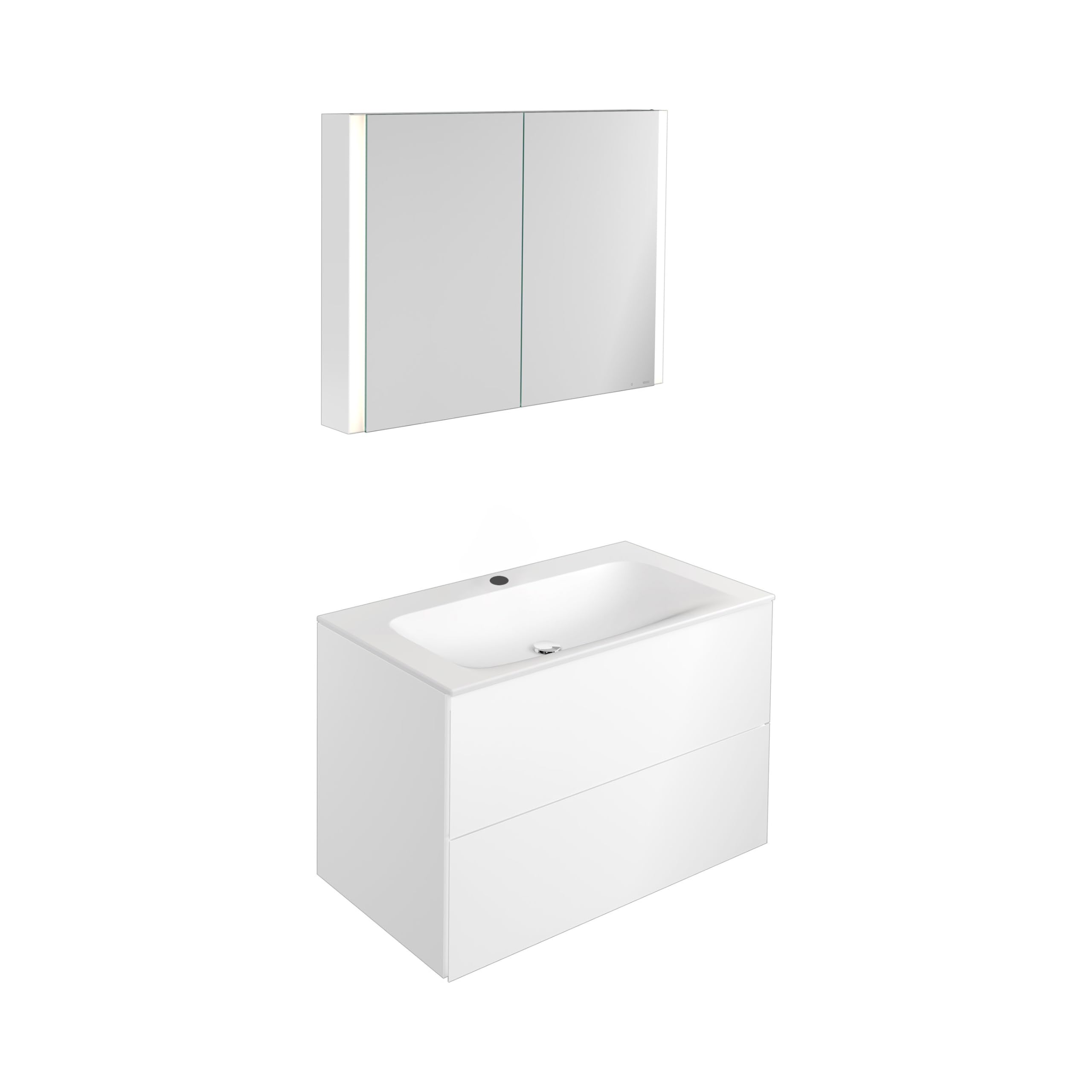 keuco-orchidee-badm-belset-100-cm-mit-spiegelschrank-led-wei image 1