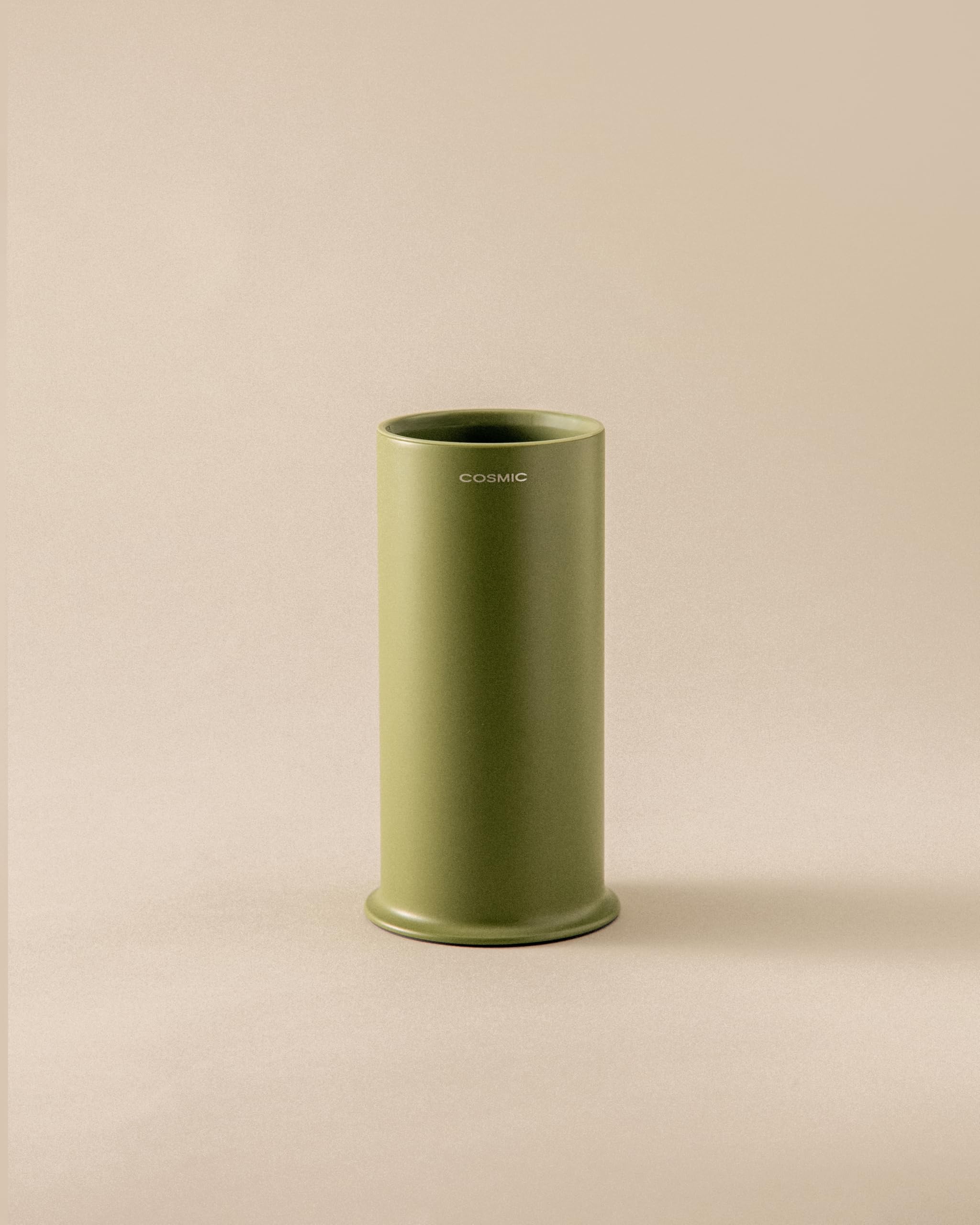 cosmic-geyser-zahnb-rstenhalter-olive-edelstahl-stehend image 2