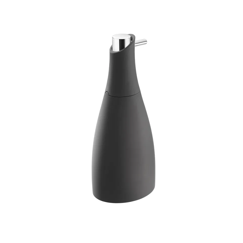 cosmic-saku-seifenspender-glas-300-ml-mattschwarz image 1