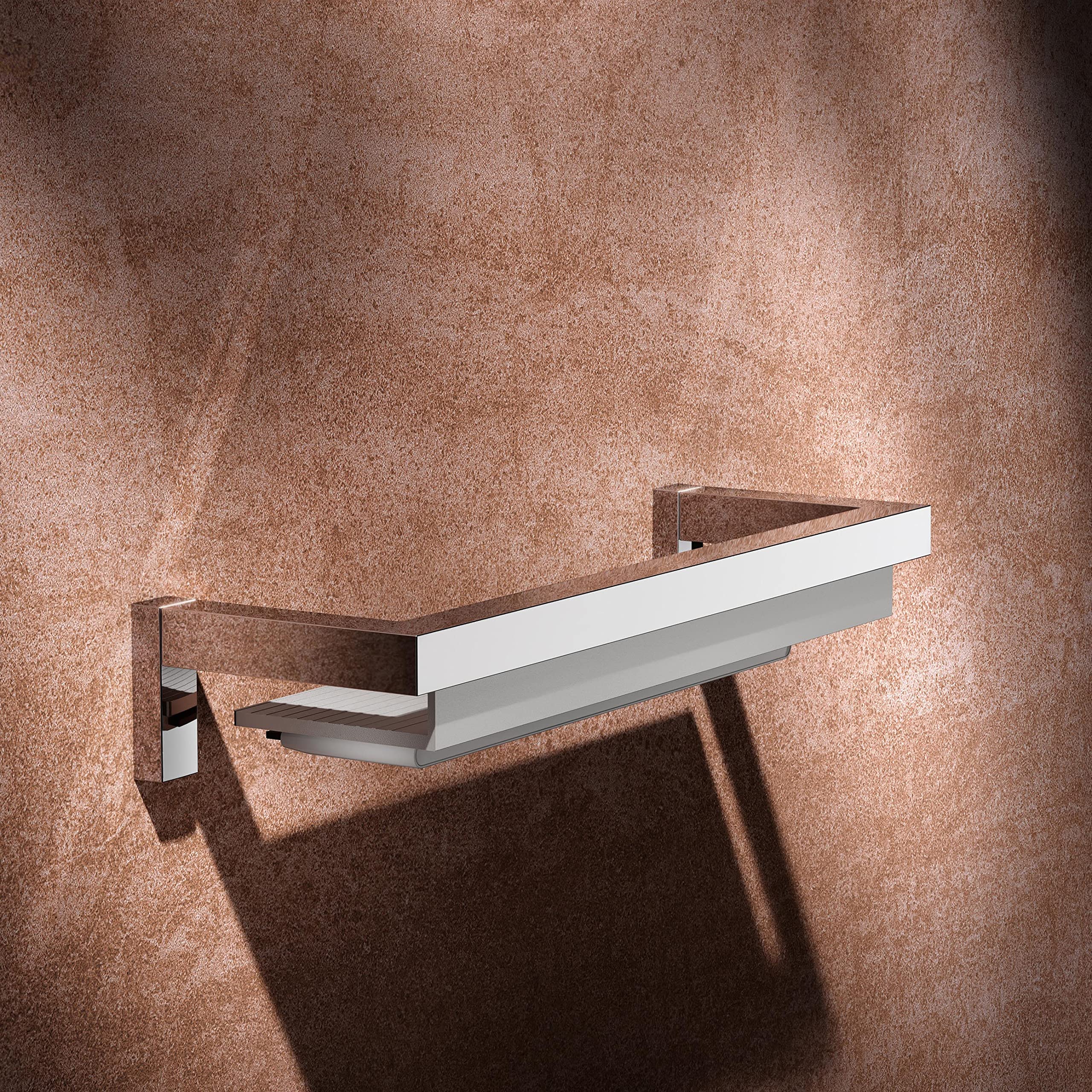 keuco-edition-90-square-duschablage-36cm-mit-abzieher image 2