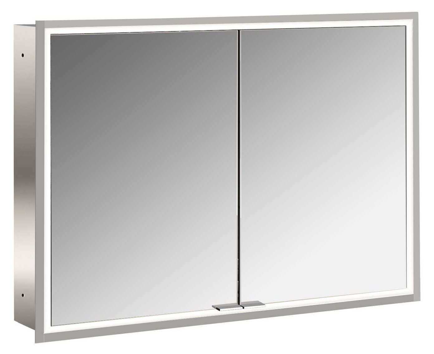 frasco-centric-led-spiegelschrank-100-cm-aluminium-unterputz-ip20 image 1