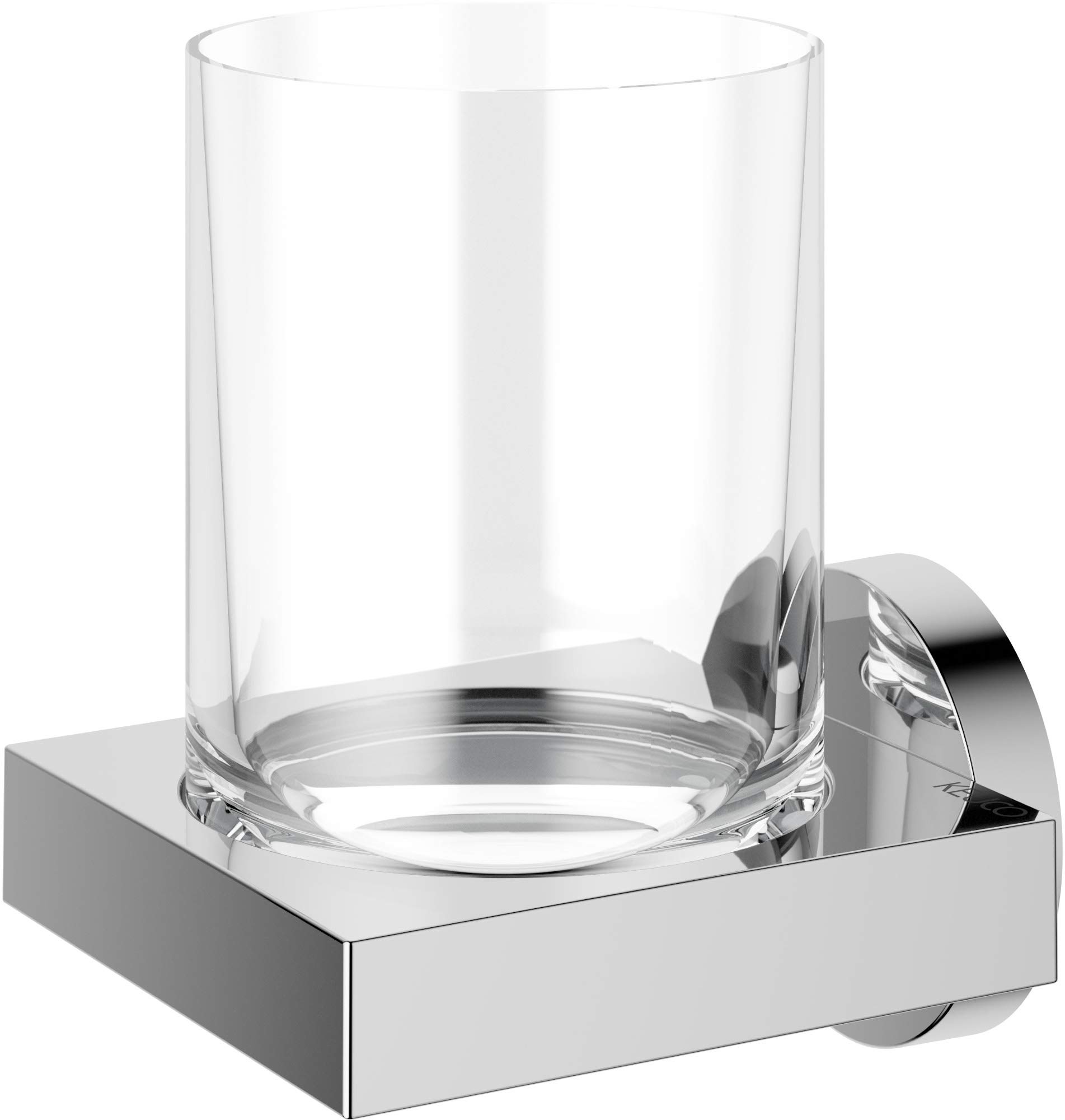 keuco-edition-90-zahnputzbecher-glas-chrom-mit-klebe-set image 7