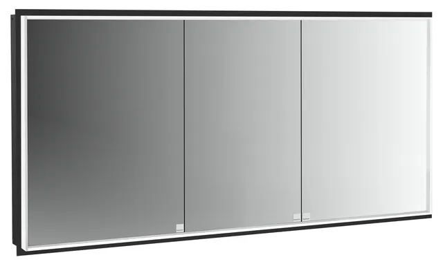 frasco-centric-deep-spiegelschrank-140-cm-schwarz-unterputz image 1