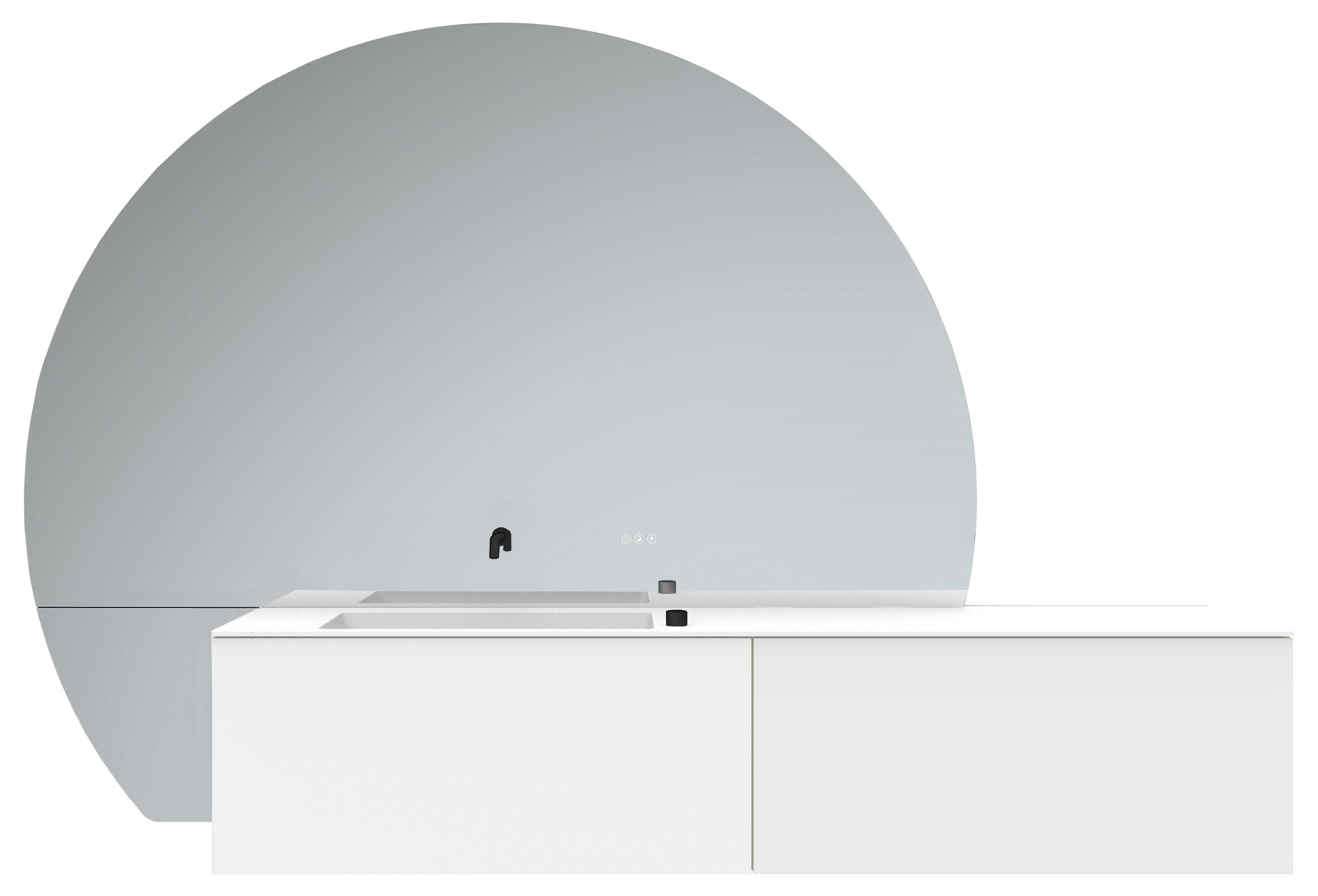 frasco-the-face-spiegelschrank-249-cm-wei-schwarz-links image 1