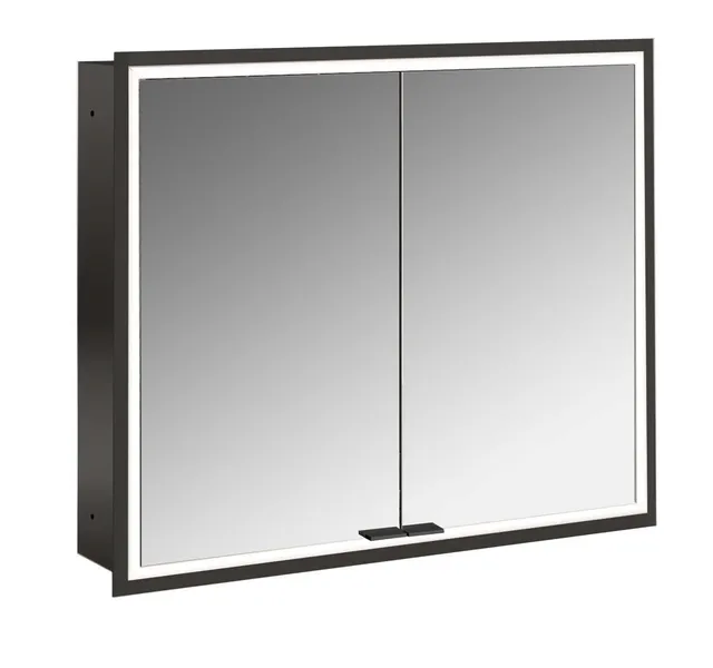 frasco-centric-spiegelschrank-80-cm-ip20-schwarz-unterputz image 1
