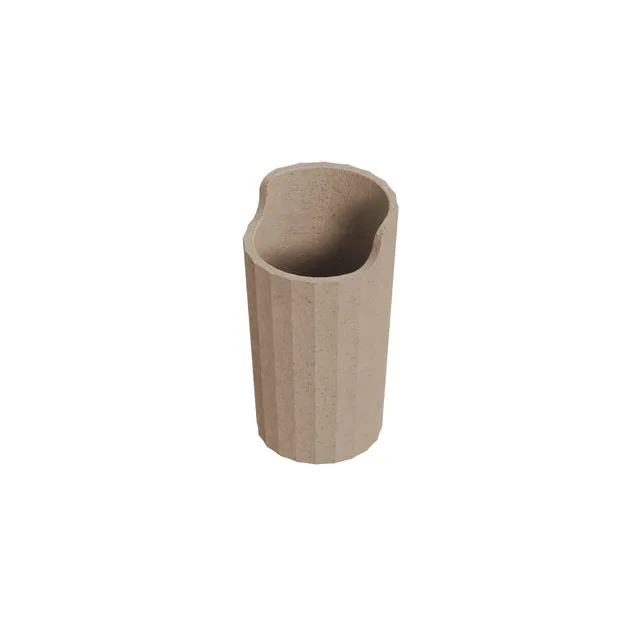 cosmic-avenir-zahnb-rstenhalter-sand-recycling-kunststoff-becher image 1
