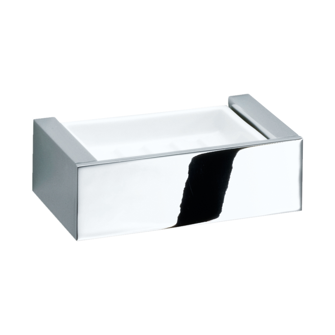 decor-walther-brick-bk-wss-seifenschale-chrom-wei-porzellan image 2