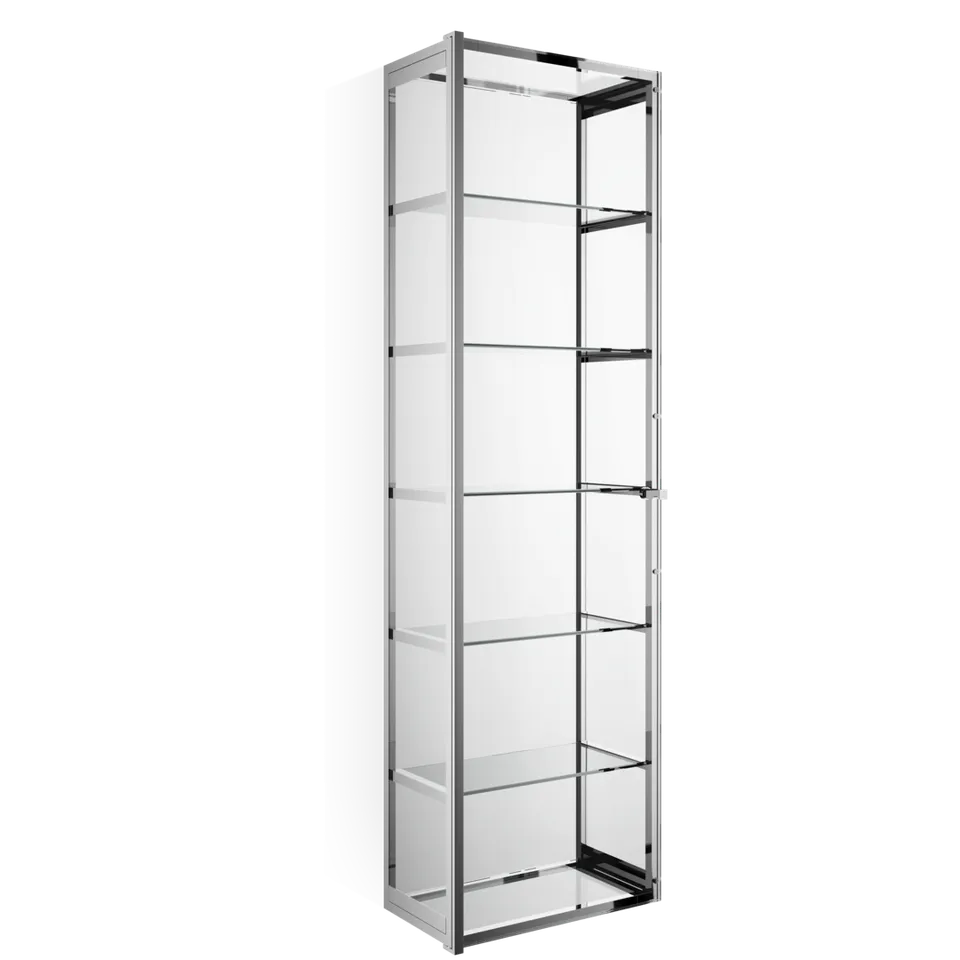 decor-walther-classic-s-4-glasschrank-chrom-glas-klar-120cm image 1