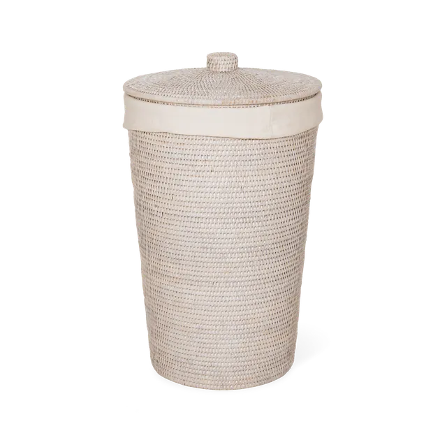 decor-walther-basket-wb-w-schekorb-mit-deckel-rattan-hell image 1