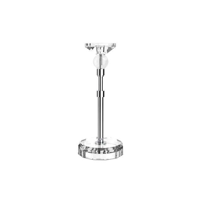 decor-walther-kristall-kr-highlight-kerzenst-nder-kristallklar-h-henverstellbar image 1