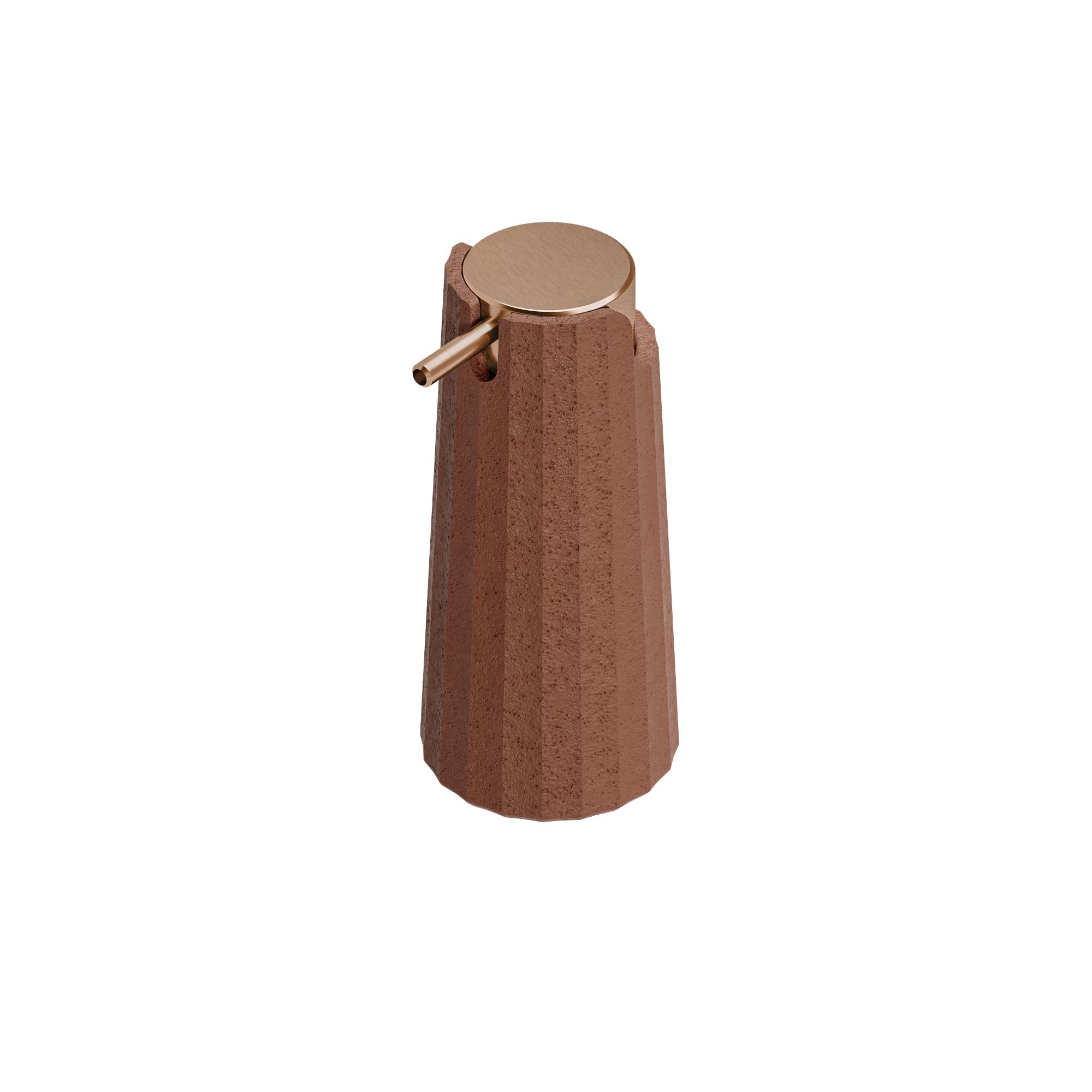 cosmic-avenir-seifenspender-terrakotta-200-ml-recycling-kunststoff image 1