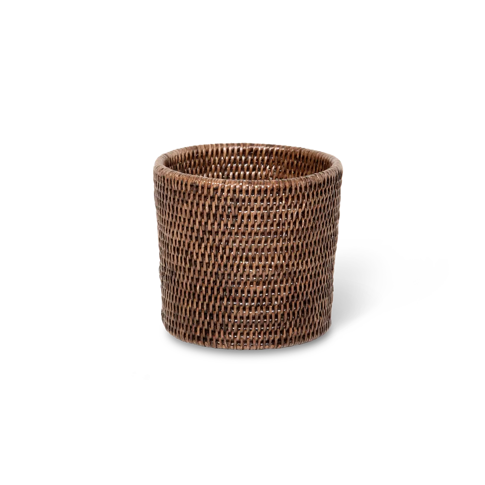 decor-walther-basket-zk-tischkorb-rattan-hell-rund image 1