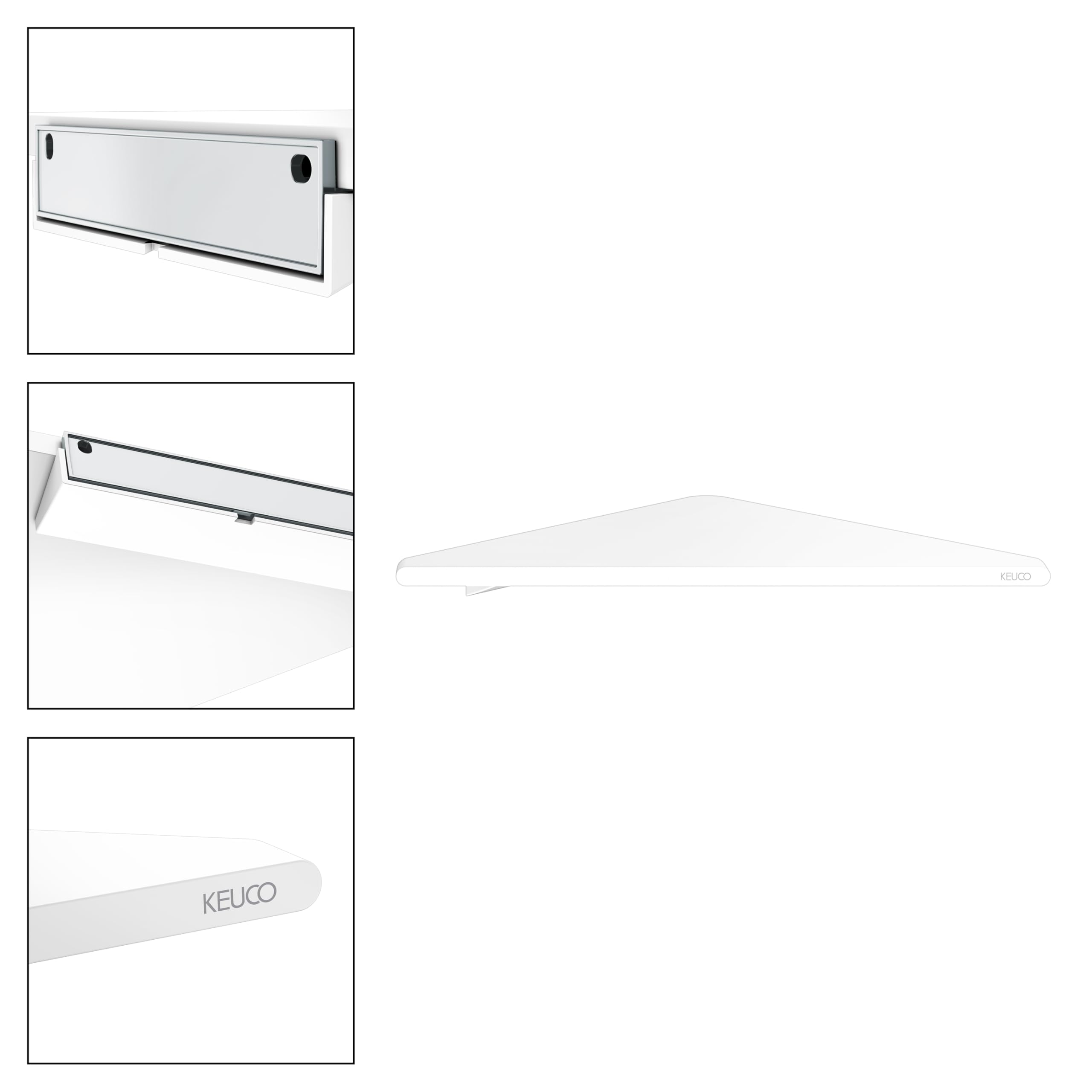 keuco-reva-eck-duschablage-24-cm-ohne-bohren-wei image 4