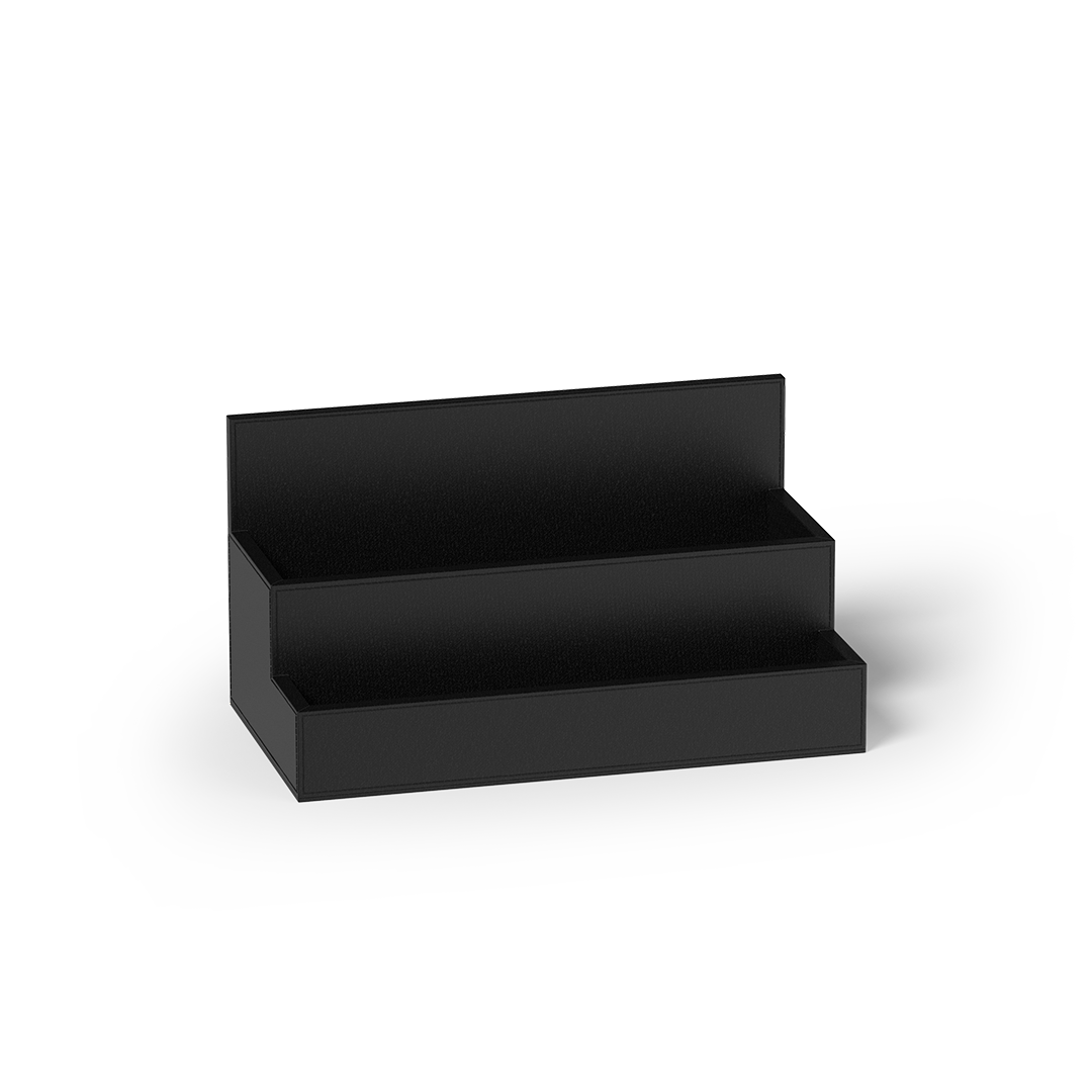 decor-walther-brownie-storage-kosmetikbeh-lter-schwarz-kunstleder image 2