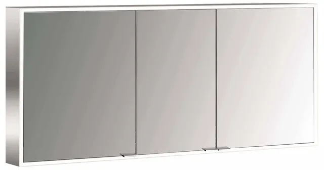 frasco-centric-led-spiegelschrank-160-cm-aufputz-aluminium image 1