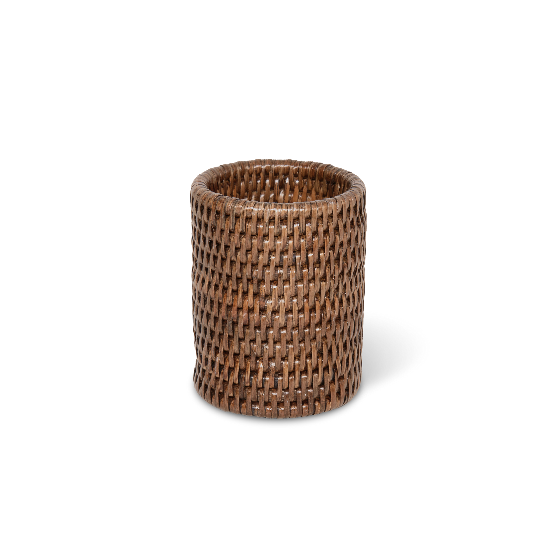 decor-walther-basket-ber-zahnb-rstenbecher-rattan-dunkel image 1