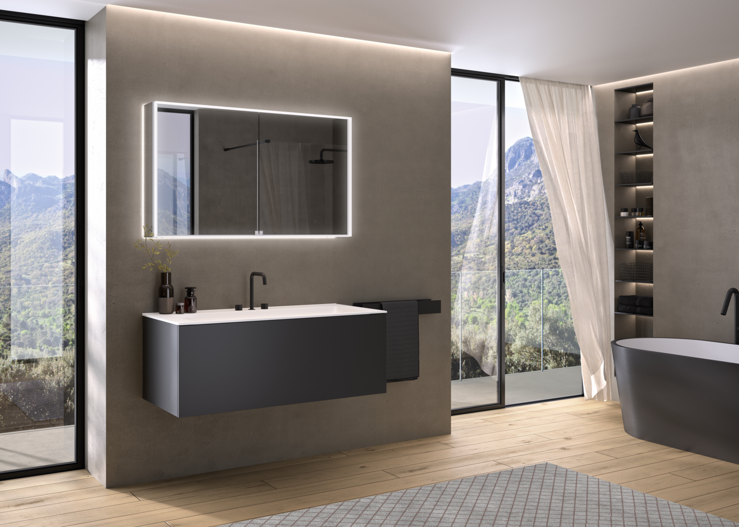 frasco-centric-deep-led-spiegelschrank-180-cm-alu-aufputz image 3