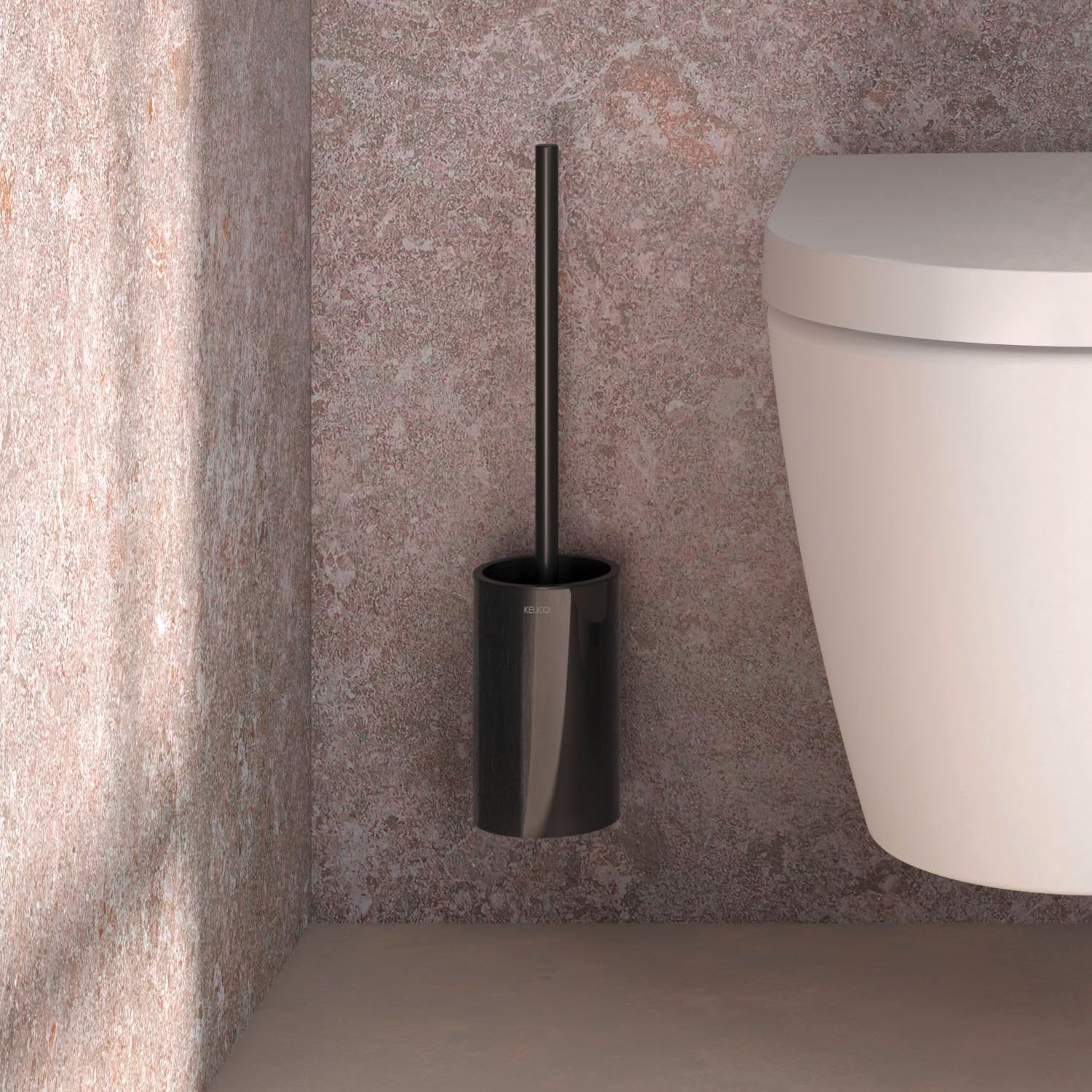 keuco-reva-wc-b-rstengarnitur-schwarz-ohne-bohren image 4