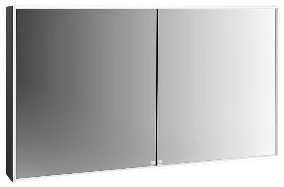 frasco-centric-deep-led-spiegelschrank-schwarz-120-cm image 1