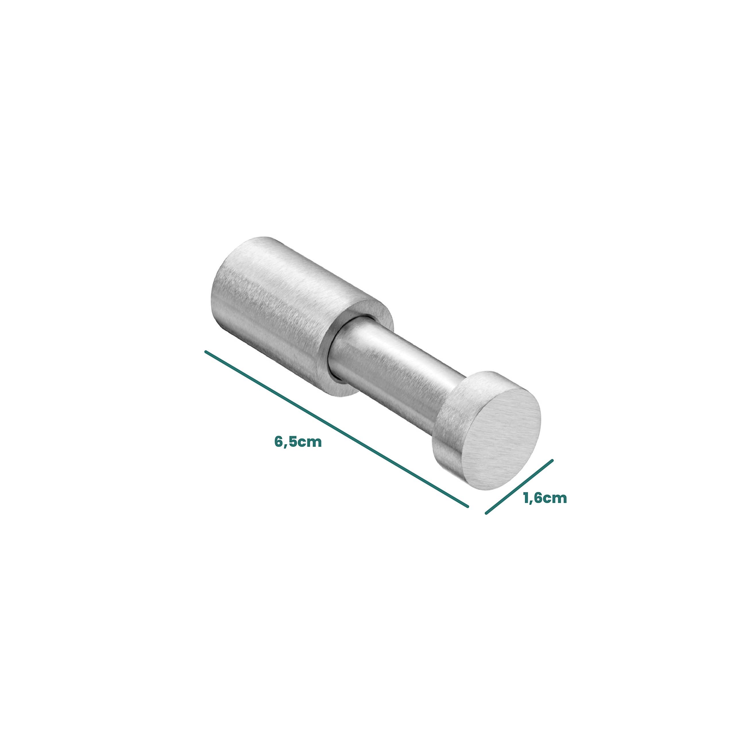 cosmic-logic-haken-wand-matt-metall-einzelhaken image 2