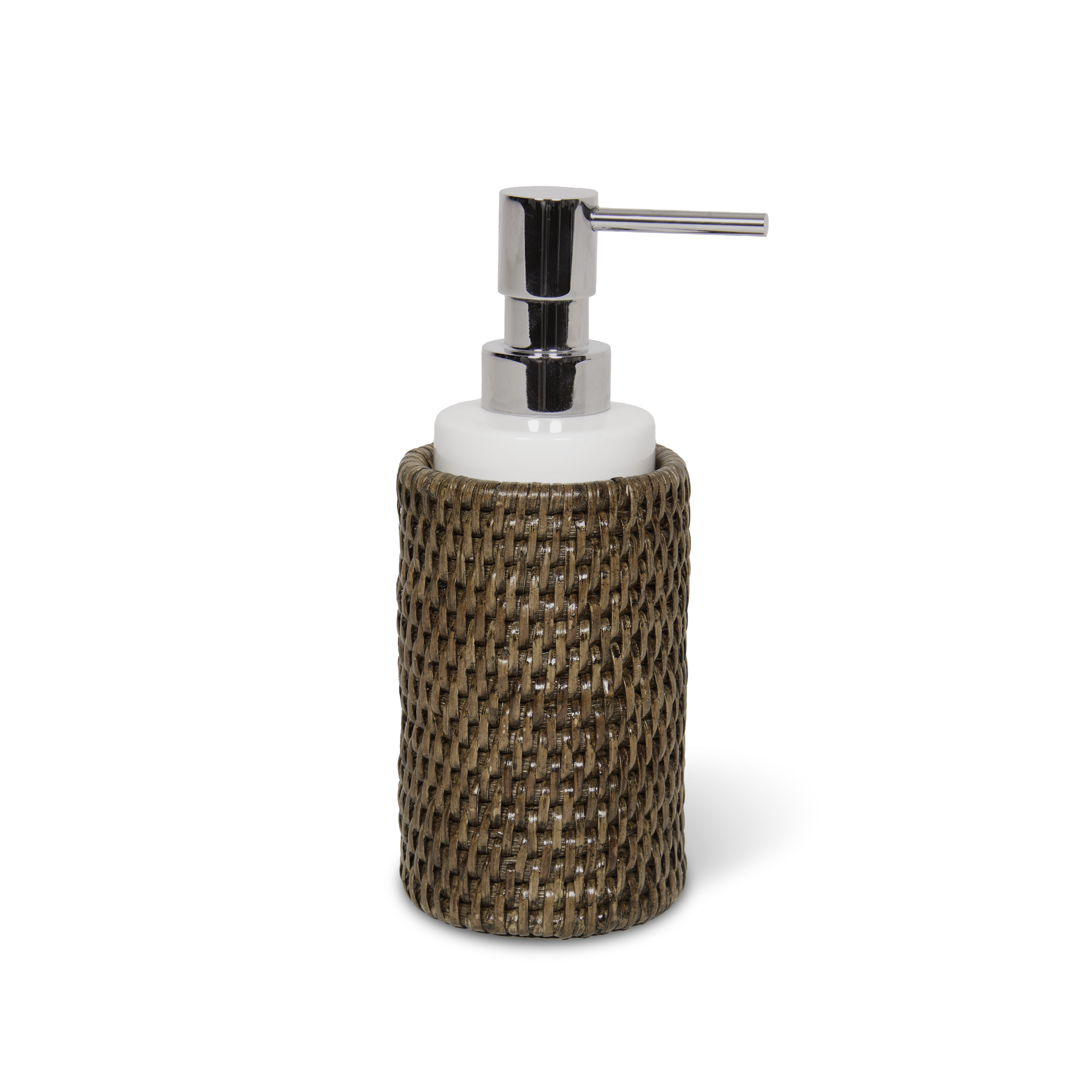 decor-walther-basket-ssp-seifenspender-rattan-hell-porzellan image 1