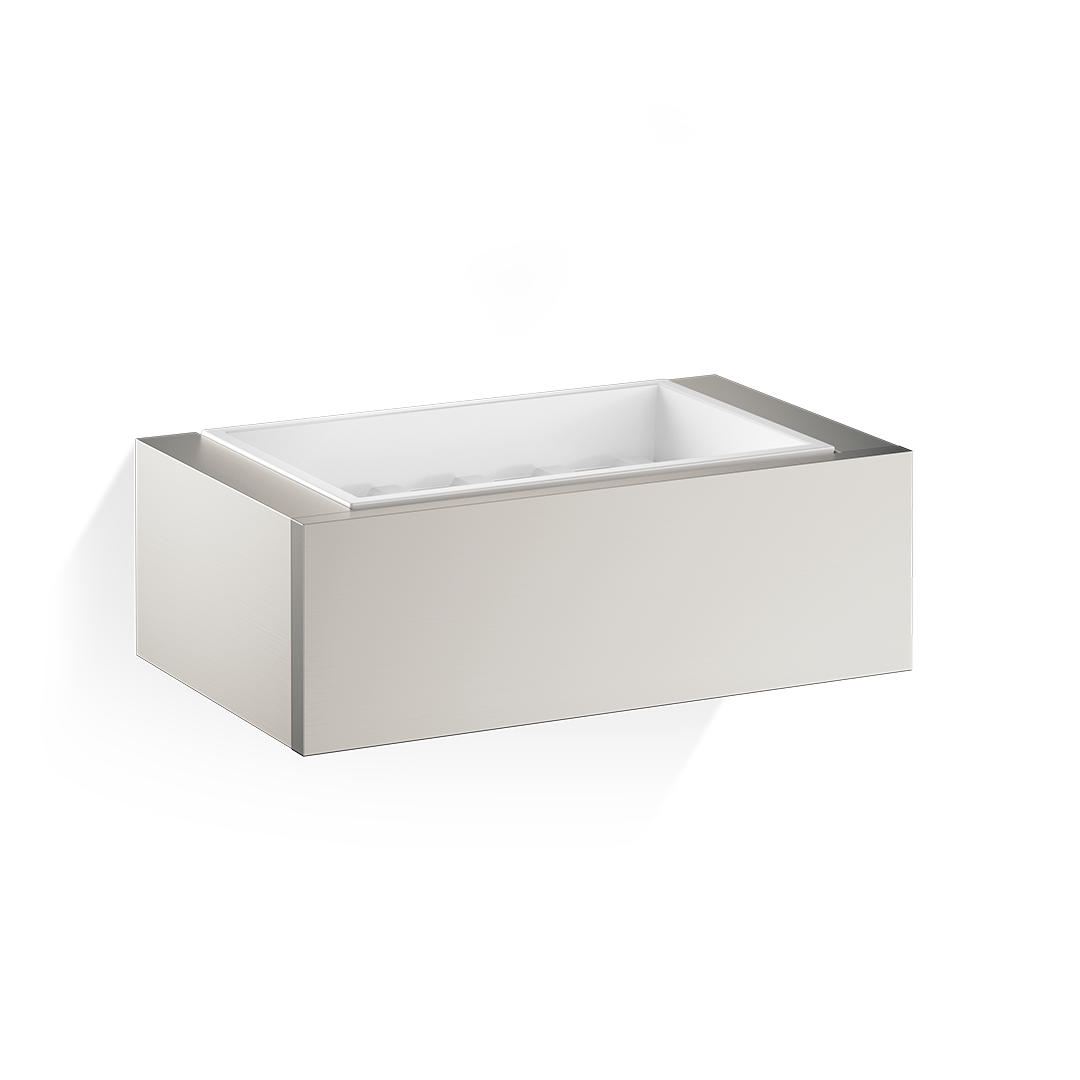 decor-walther-brick-bk-wss-seifenschale-chrom-wei-porzellan image 1