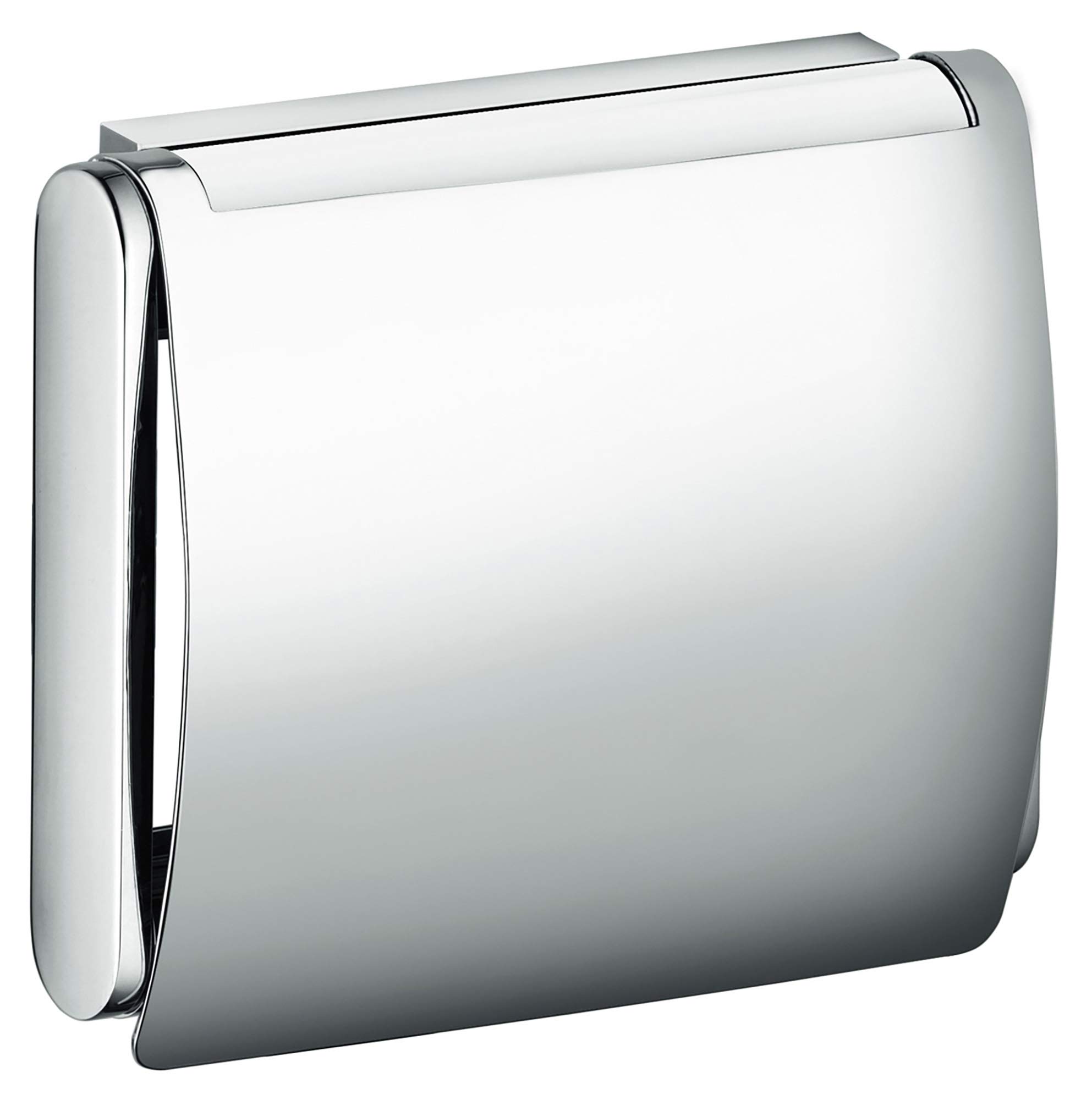 keuco-plan-toilettenpapierhalter-mit-deckel-chrom image 1